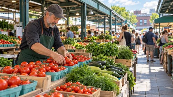 Découvrez les plaisirs culinaires au marché Jean-Talon à Rosemont
